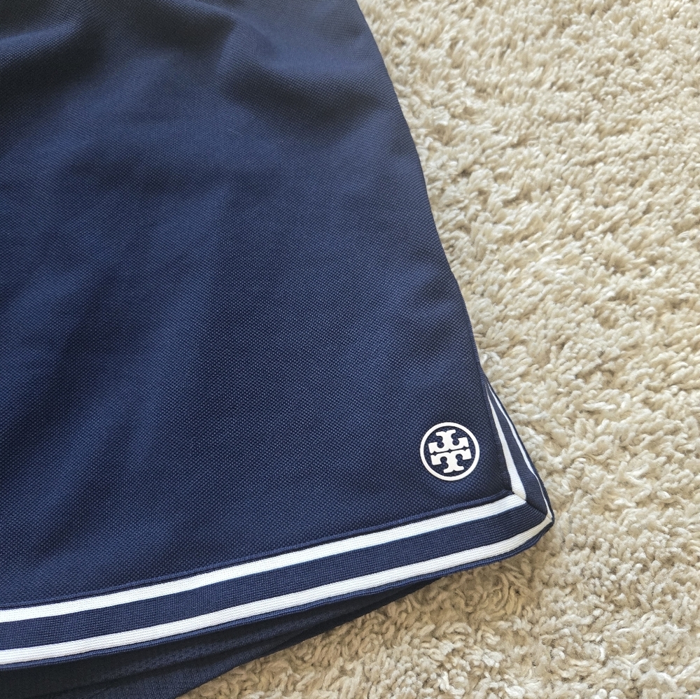 Tory Sport Tory Burch Skort Womens L Navy Blue Atletic Tennis - Picture 2 of 9